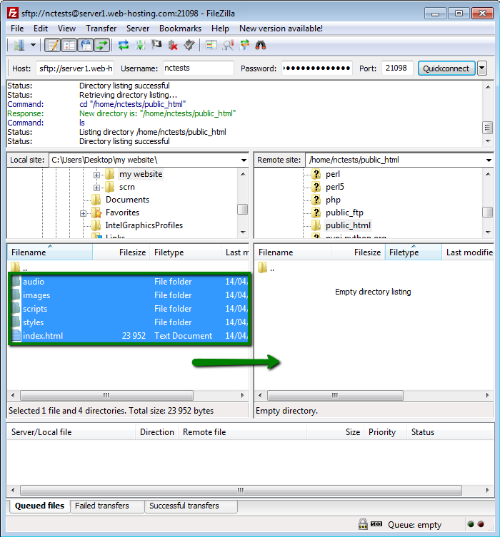 filezilla log file analyzer